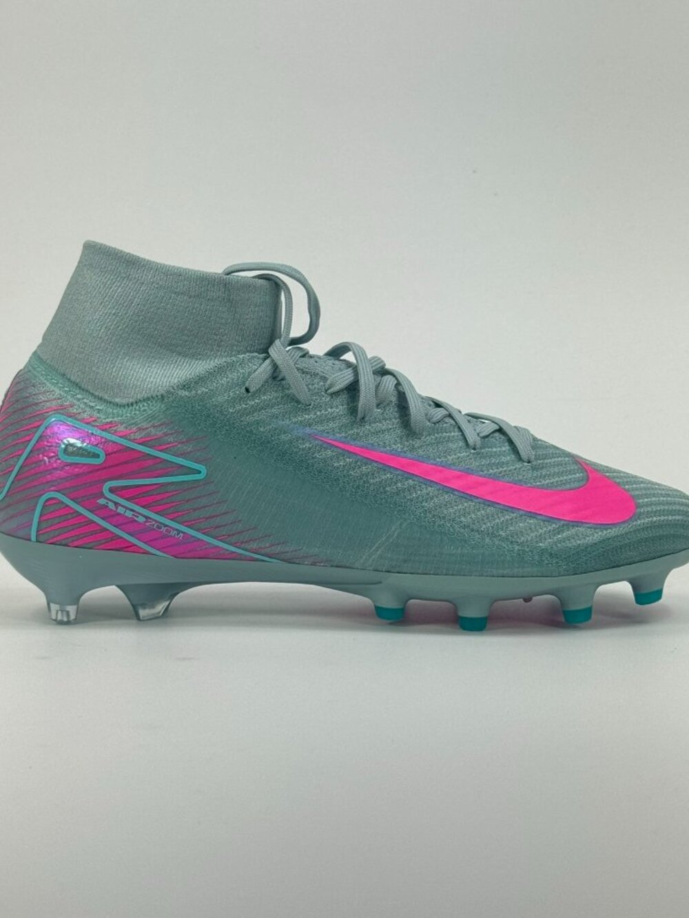 Nike Zoom Mercurial Superfly 10 Elite AG 'Prism Pack' HF7876-301 Soccer size 7.5